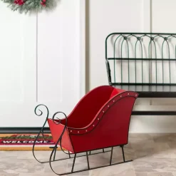 New Outdoor Sleigh Outdoor Christmas Decorations