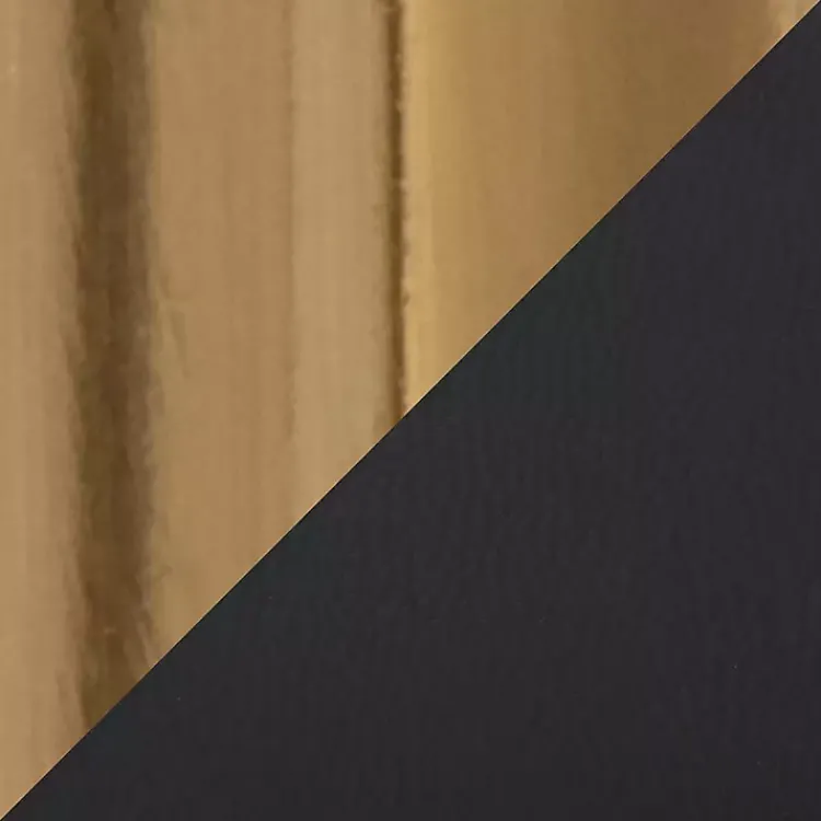 Kirklands Home Bar Stools & Counter Height Stools|Remy & Gold Swivel Bar Stools, Set of 2 Black