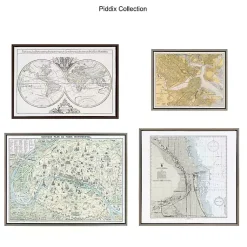 Sale Retro Santa with Martini Framed Canvas Art Print Christmas Art & Wall Decor