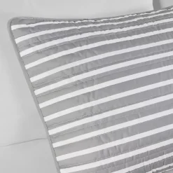 Kirklands Home Quilts|Reversible Stripes 4-pc. Twin/Twin XL Quilt Set