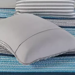 Kirklands Home Quilts|Reversible Stripes 4-pc. Twin/Twin XL Quilt Set