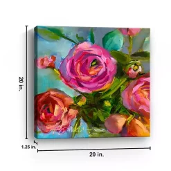 Kirklands Home Canvas Art|Roses Still Life III Canvas Art Print
