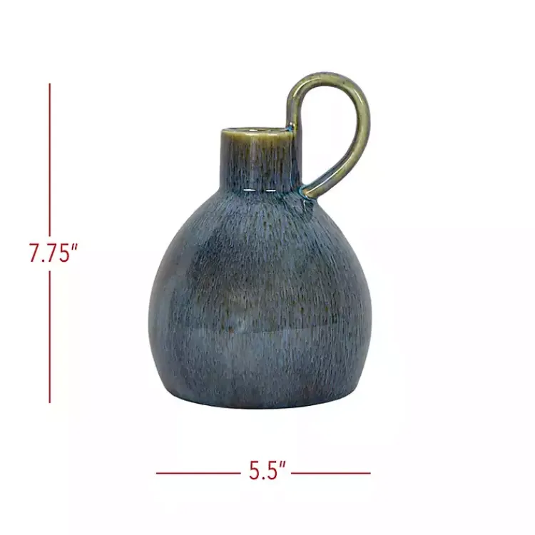 Outlet Round Oversized Handle Jug Vase Vases