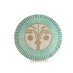 Outlet Round Teal Sunshine Face Pillow Pillows