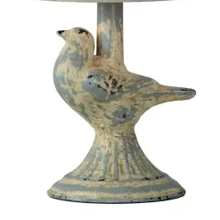 Kirklands Home Table Lamps|Rustic June Bird Mini Table Lamps, Set of 2 Blue