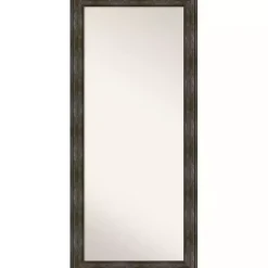 Kirklands Home Full Length & Floor Mirrors|Rustic Rail Charred Framed Mirror
