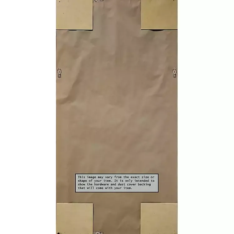 Kirklands Home Full Length & Floor Mirrors|Rustic Rail Charred Framed Mirror