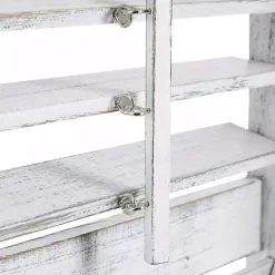 Clearance Rustic Shutter Trifold Room Divider Decorative Accents