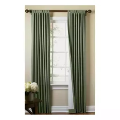 Kirklands Home Curtains & Drapes|Sage Weathermate Curtain Panel, 72 in. Green