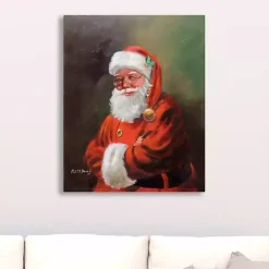 Santa Claus Portrait Canvas Art Print Christmas Art & Wall Decor