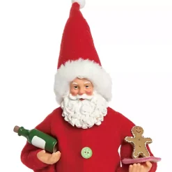 Santa in Pajamas Christmas Figurine Christmas Decorations