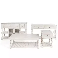 Kirklands Home Cabinets & Sideboards|Savannah Cream Distressed Cabinet Ivory