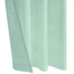 Kirklands Home Curtains & Drapes|Seafoam Boucle Sheer Curtain Panel, 84 in. Green