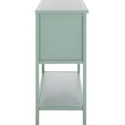 Kirklands Home Cabinets & Sideboards|Seafoam 4-Drawer Charlotte Sideboard Green