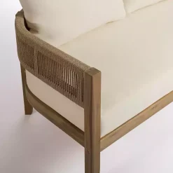 Kirklands Home Outdoor Seating|Seaside Outdoor Settee