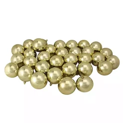 Outlet Shatterproof Shiny 32-pc. Ornaments Christmas Ornaments