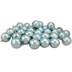 Discount Shatterproof Shiny Powder 32-pc. Ornaments Christmas Ornaments