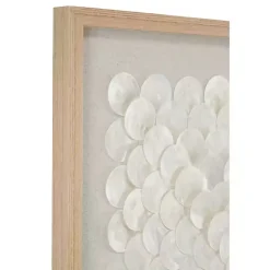 Kirklands Home Framed Art|Shell Design Shadow Box 2-pc. Wall Art