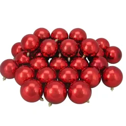 Online Shiny Shatterproof Ball Ornaments, Set of 32 Christmas Ornaments