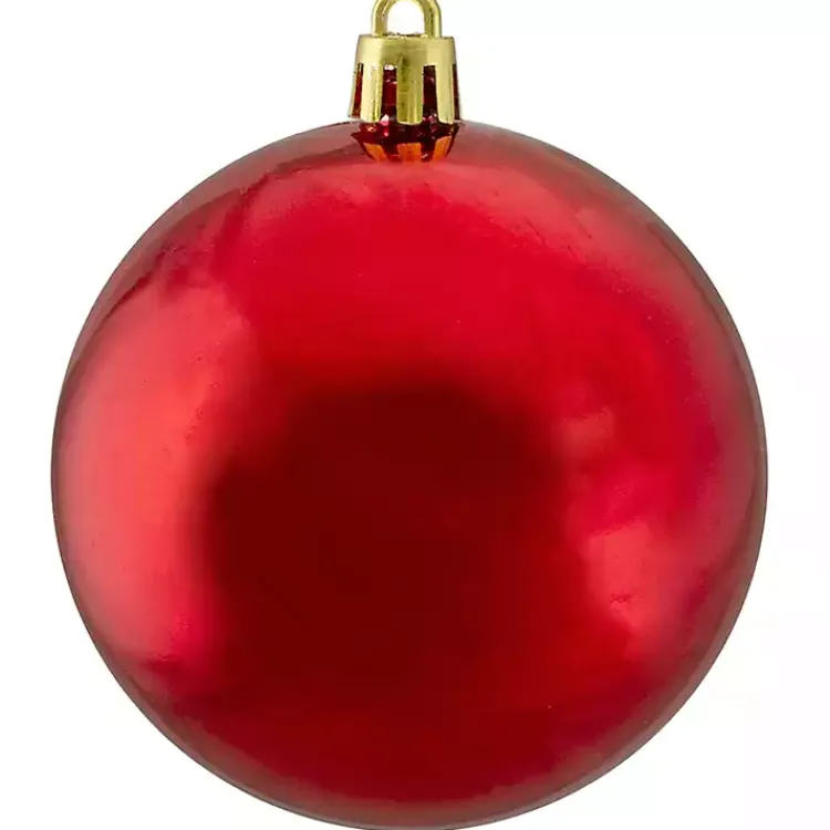 Online Shiny Shatterproof Ball Ornaments, Set of 32 Christmas Ornaments