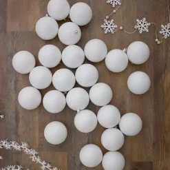 Shiny Shatterproof Ball Ornaments, Set of 60 Christmas Ornaments