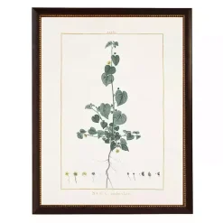 Kirklands Home Framed Art|Sida Greenery Black Beaded Framed Art Print