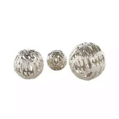 Online Cut-Out Metal Orbs, Set of 3 Bowl Filler