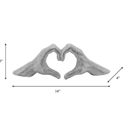 Online Hand Heart Figurine Statues & Figurines