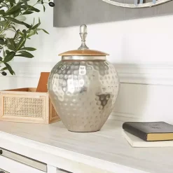 Best Jar with Mango Wood Lid Decorative Bowls & Jars