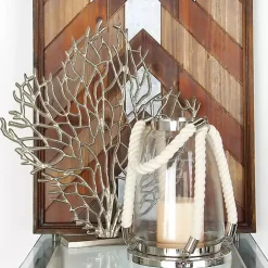 Clearance Metallic Coastal Branch Statue Statues & Figurines