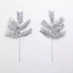 Best Tinsel Picks, Set of 2 Christmas Tree Decorations