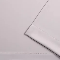 Kirklands Home Curtains & Drapes|Twill Blackout Curtain Panel Set, 84 in. Silver