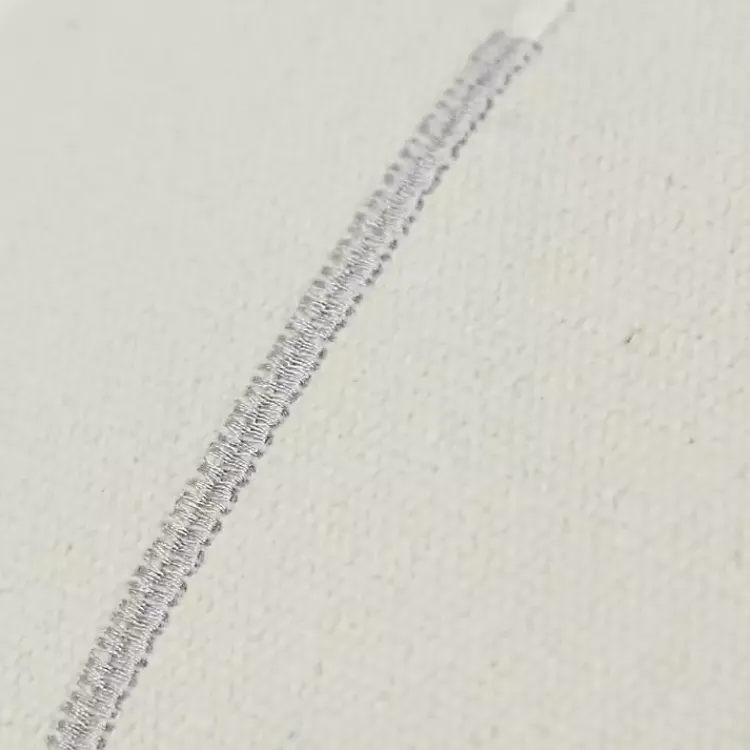 Best Silver Woven Lines Throw Pillow Pillows