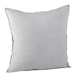 Slate Fringed Edge Pillow Pillows