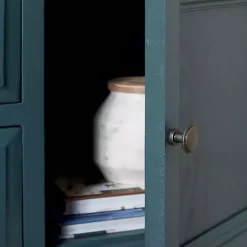 Kirklands Home Cabinets & Sideboards|Slate Teal 4-Drawer Charlotte Sideboard Blue