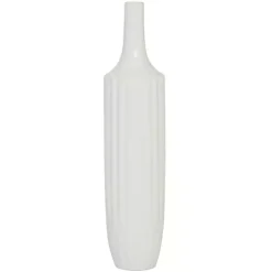 New Slender Curtain Ribbed Vase Vases