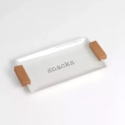 Kirklands Home Serving & Entertaining|Snack Acacia Wood Serving Tray