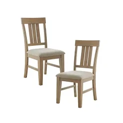 Kirklands Home Dining Chairs|Sofia High Back Dining Chairs, Set of 2 Gray