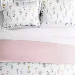 Kirklands Home Duvets|Soft Floral Reversible 3-pc. King Duvet Cover Set