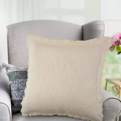 Solid Fringe Accent Pillow Pillows