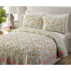 Kirklands Home Quilts|Sonnet Full/Queen 3-pc. Quilt Set