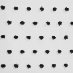 Kirklands Home Curtains & Drapes|Sophie Black Pom Pom Curtain Panel, 84 in.