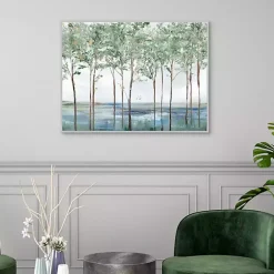 Kirklands Home Framed Art|Sparse Forest Peak Framed Wall Art