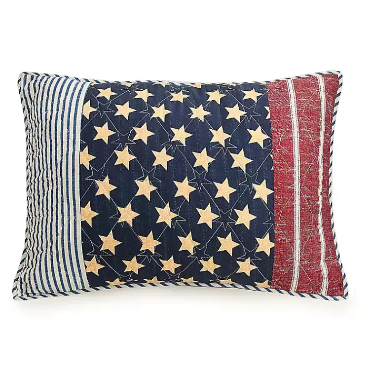Kirklands Home Quilts|Stars and Striped Patch 3-pc. King Quilt Set
