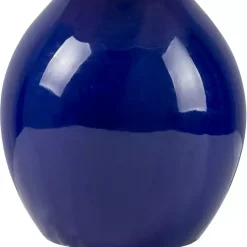 Kirklands Home Table Lamps|Stella Mini Table Lamp with Woven Shade Blue