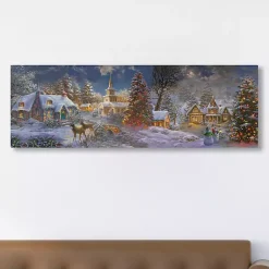 Sale Stillness of Christmas Canvas Art Print Christmas Art & Wall Decor
