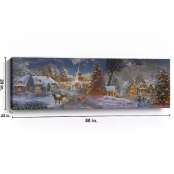 Sale Stillness of Christmas Canvas Art Print Christmas Art & Wall Decor