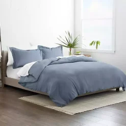 Kirklands Home Duvets|Stone 3-pc. King Duvet Cover Set Blue