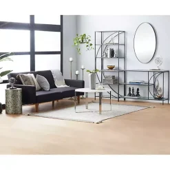 Hot Striped Mother of Pearl Shell Wood Boxes, Set of 2 Baskets & Boxes