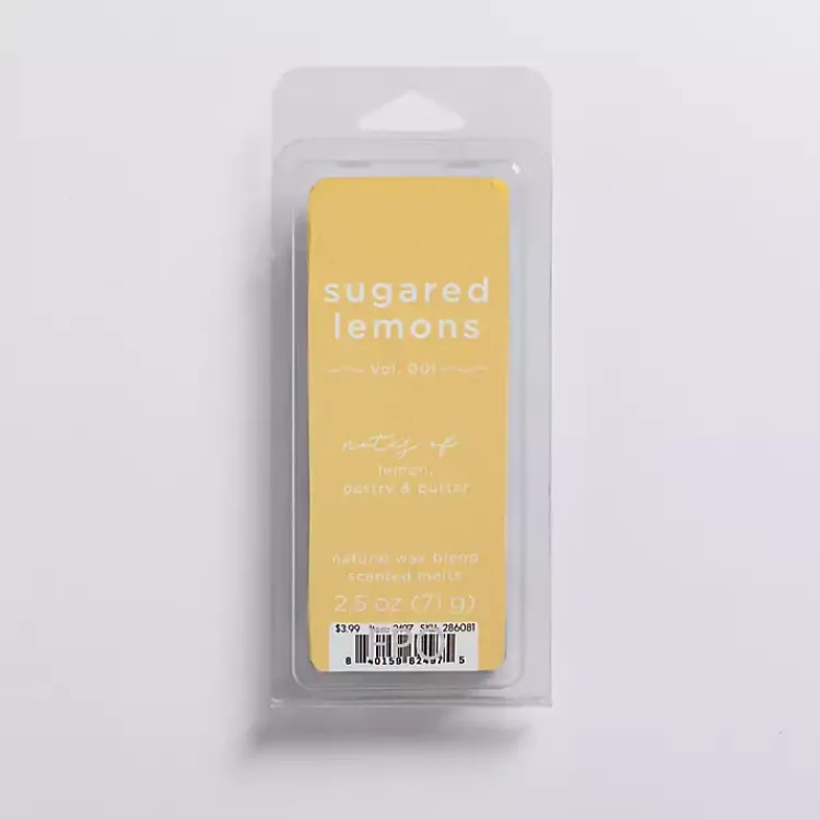 New Sugared Lemons Wax Melts Home Fragrance